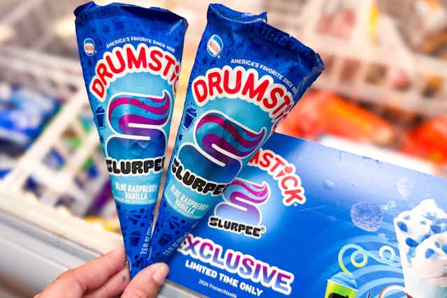 Limited Time Only — New Drumstick® SLURPEE® Cones at 7-Eleven card image