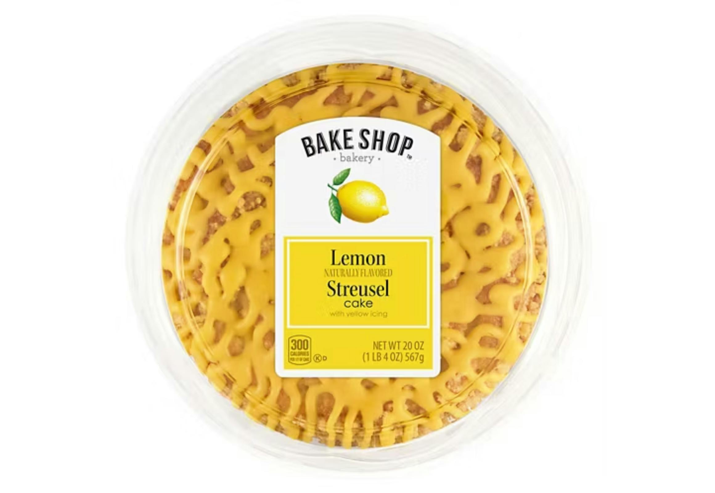 Bake Shop Lemon Streusel Cake