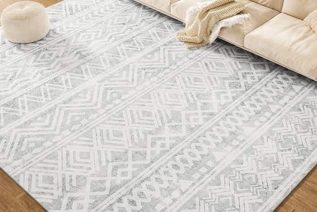 Get This 5' x 7' Area Rug for $46 at Walmart ($70 on Amazon) card image