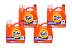 4 Tide Liquid Laundry Detergent Jugs