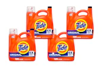 4 Tide Liquid Laundry Detergent Jugs