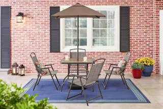 home depot stylewell 7 piece patio dining set with umbrella 2023 1680273001 1680273002