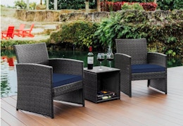 3-Piece Patio Conversation Set, Only $94.99 at Target (3 Options Available) card image