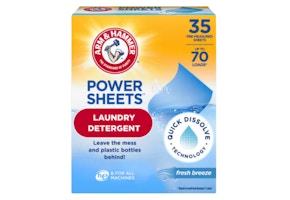 2 Arm & Hammer Detergent Sheets