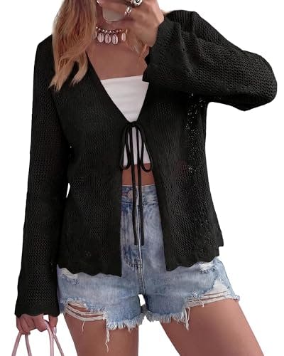 Women's Crochet Cardigan