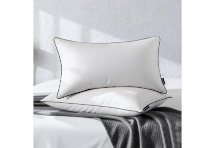 Feather Down Pillow Set