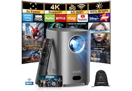 Projector With Wi-Fi and Bluetooth