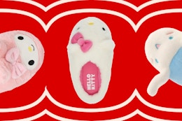 Hello Kitty Slippers on Sale at Walmart: $7 Kids’ Sizes, Women’s for $8 card image