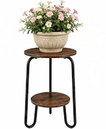 2-Tier Round Plant Table