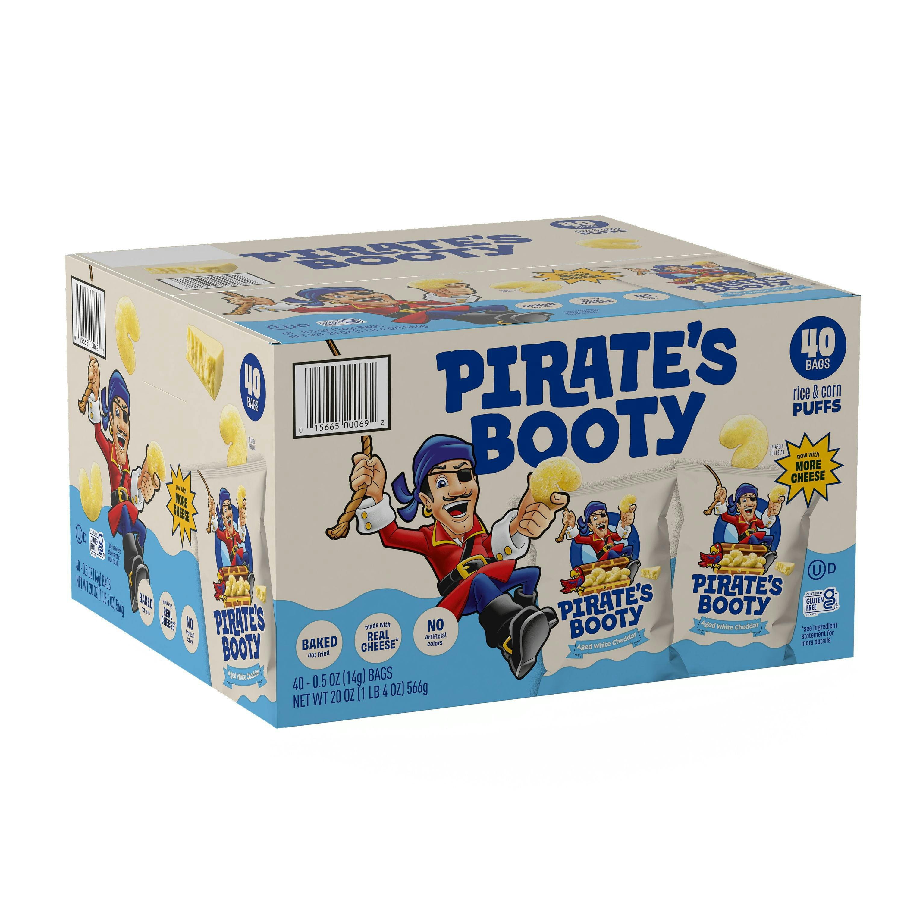 Pirate's Booty Rice Puffs 40-Pack