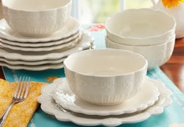 walmart pioneer woman dinnerware set