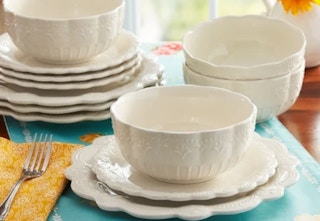 walmart pioneer woman dinnerware set