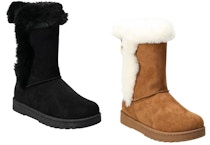 SO Women's Faux-Fur Winter Boots