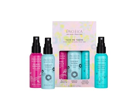 Pacifica Hair and Body Mist Set