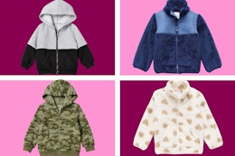 Okie Doke Kids' Fleece Jackets, as Low as $10 at JCPenney card image