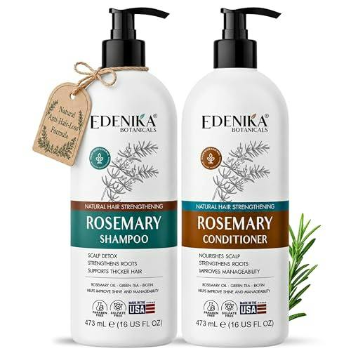 Rosemary Biotin Shampoo & Conditioner