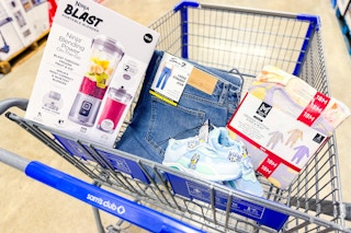 sams club clearance items in shopping cart