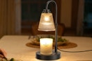 MRSZIRUI Candle Warmer Lamp sitting on a kitchen table.