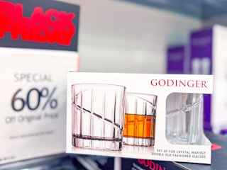 Retail Macy's Godinger Glass Set Barware Black Friday Image 3