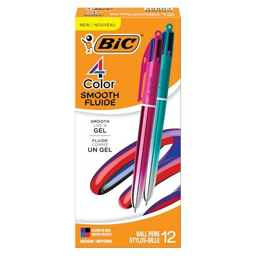 BIC 4-Color Retractable Pens