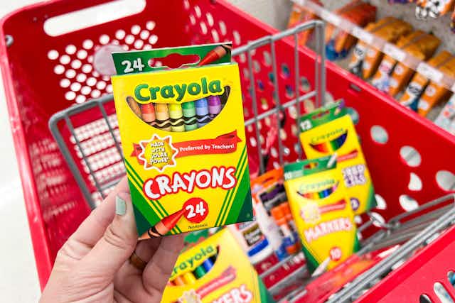 Crayola Sale at Target: $0.47 Crayons, $0.94 Markers and Colored Pencils card image