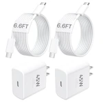USB-C Charger and Cable 2-Pack