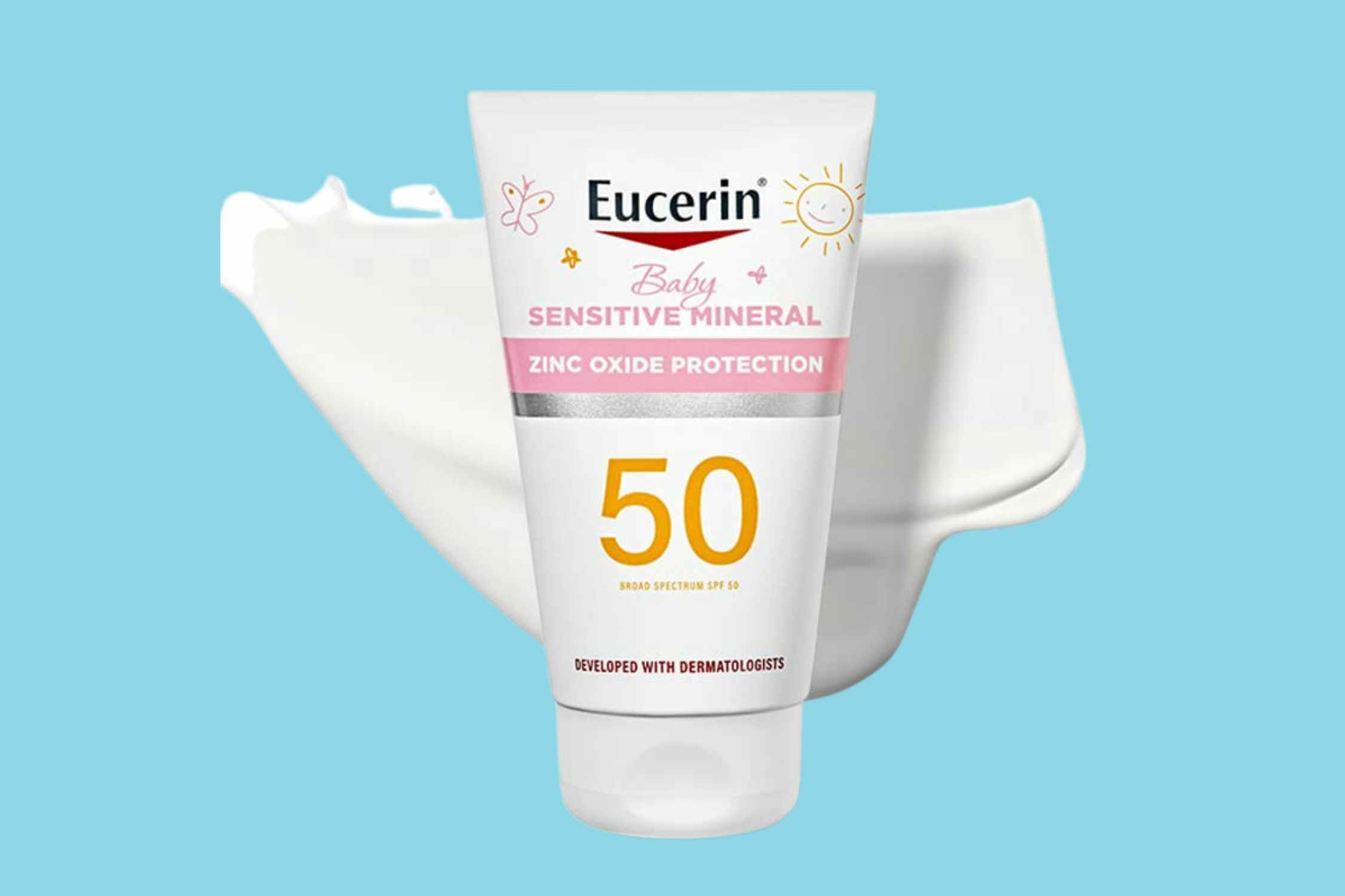 Eucerin Baby Sensitive Mineral Sunscreen, Now $5.76 on Amazon (Reg. $16)