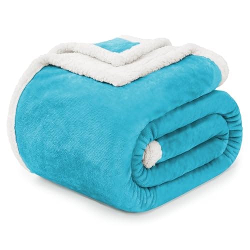 Sherpa Fleece Throw Blanket
