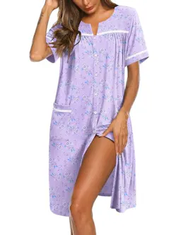 Ekouaer Women's Nightgown