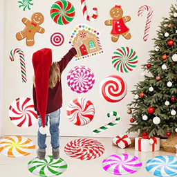 Gingerbread Christmas Wall Stickers