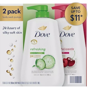 Dove Body Wash 2-Pack
