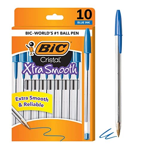 BIC Cristal Pens 10-Pack