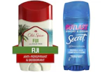 2 Old Spice + 2 Secret Deodorants