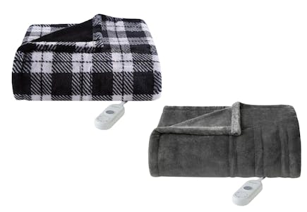 Cuddl Duds Heated Throw Blanket