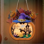 Halloween Door Wreath