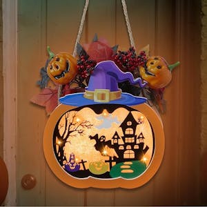 Halloween Door Wreath
