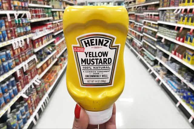 Heinz Yellow Mustard 8-Ounce Bottle, as Low as $0.97 on Amazon  card image