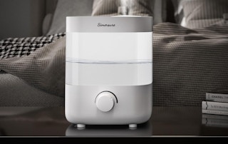 a humidifier on a table