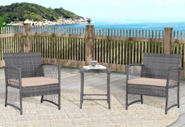 3-Piece Patio Conversation Set, Only $85.49 at Target (2 Color Options) card image
