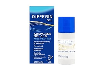 2 Differin Acne Treatment Gel