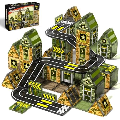 Magnetic Tiles Army Set
