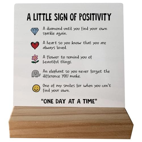 Inspirational Desk Sign