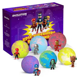 Superhero Bath Bombs
