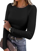 ANRABESS Women's Long Sleeve Tee