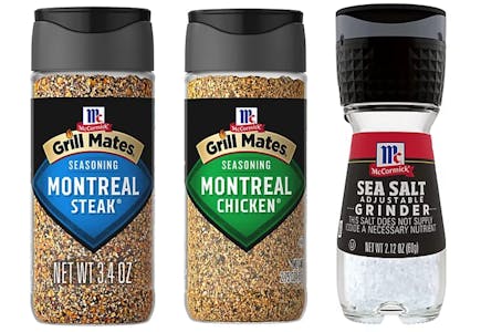 5 McCormick Seasonings