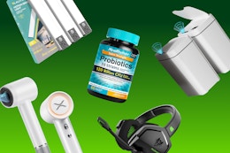 Friday Amazon Steals: AirPods Pro, Red Bull, Automatic Trash Can, and More card image