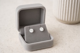 These 4-Carat Moissanite Earrings Are Only $65 (Reg. $600) card image