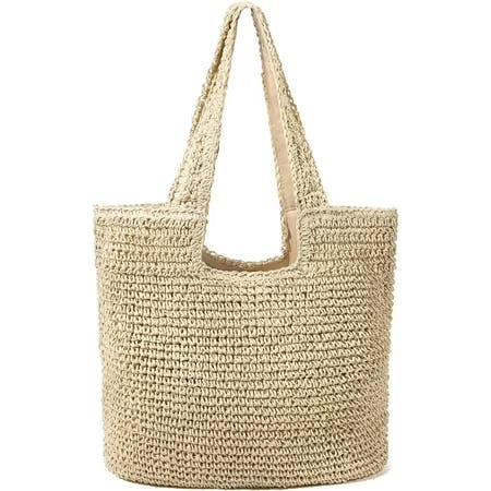 Straw Beach Bag