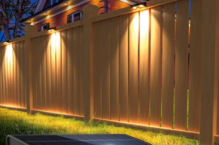 Solar Fence Lights 