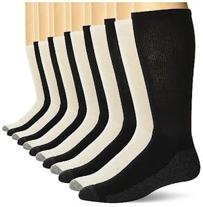 Hanes Men's Crew Socks 12-Pack
